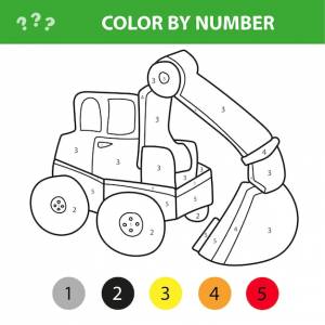 Раскраски по номерам развивающая игра для детей