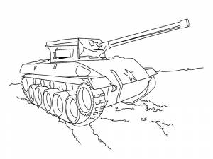 Русский танк советский танк ссср Распечатать раскраски для мальчиков