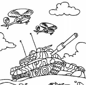 Раскраска WOT | Мир танков