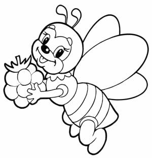 Пчелка с малинкой