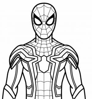 Раскраски Человек паук для детей 3 4 лет