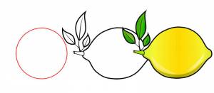 Учимся рисовать лимоны