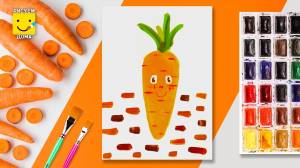 Рисуем поэтапно овощи