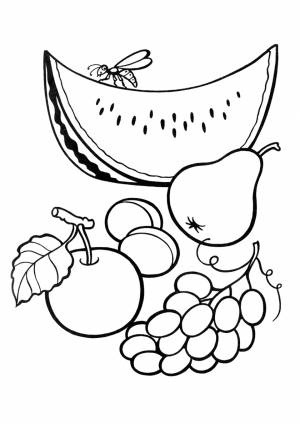 Раскраска Натюрморт