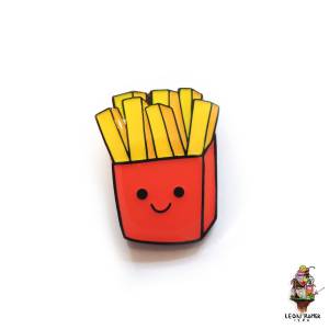 Картошка фри для срисовки