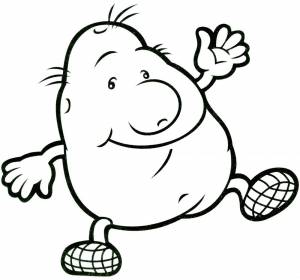 Раскраски Каратофель