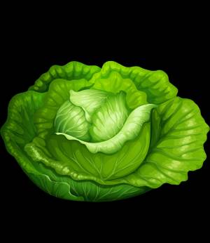 Раскраска Капуста