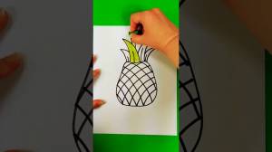 How To Draw Pineapple