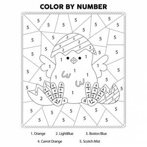 Пасха раскраски по номерам раскраски