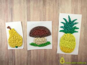 Раскраски для детей фрукты  и