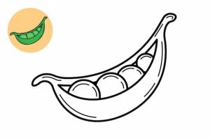 Раскраска горох