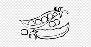 Снежный горох Овощной Боб Книжка-раскраска, жареные овощи, белый, еда png