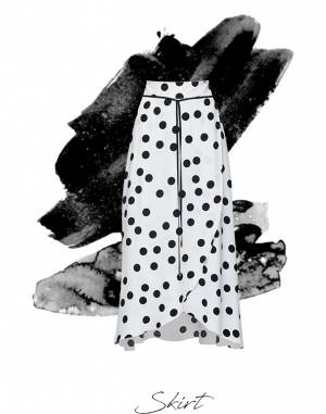 Модный принт горох в сезоне 2020