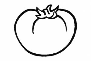 Раскраски помидор, Раскраска помидор овощи