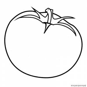 Помидоры раскраска