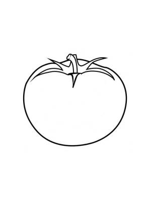 Раскраска Помидор