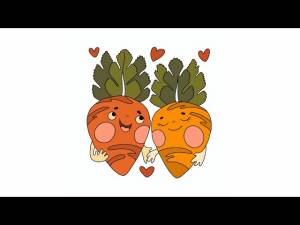 Раскраски Морковки