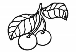 Раскраска слива