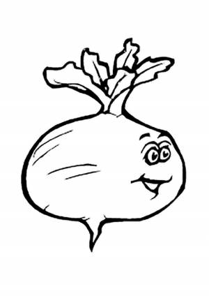 Раскраска свекла