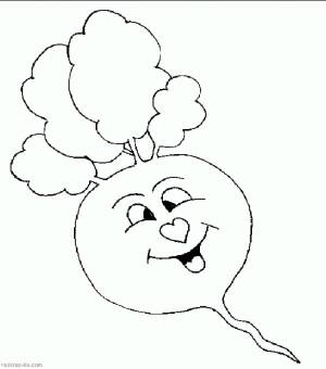 Раскраска свекла