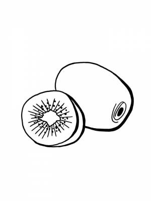 Раскраски Киви   в формате