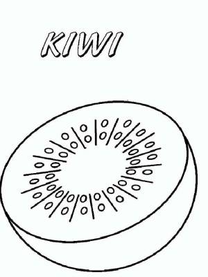 Раскраски Киви   в формате