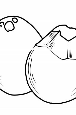 Раскраски Фрукты и Ягоды для детей ♥ Распечатать и Онлайн Бесплатно!