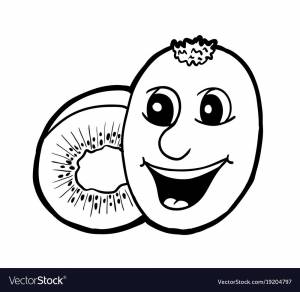 Раскраска киви вилли