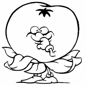 Раскраска Хурма