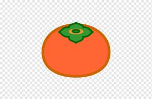 Японская хурма Книжка-раскраска, хурма, еда, апельсин, фрукты png