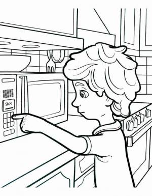 Раскраска Фиксики