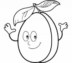 Раскраски Абрикос