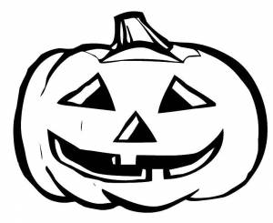 Раскраски хэллоуин, Раскраска Тыковка на хэллоуин тыква на хэллоуин