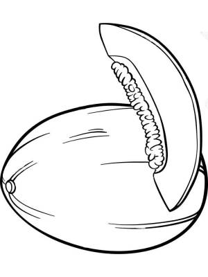 Раскраски Дыня