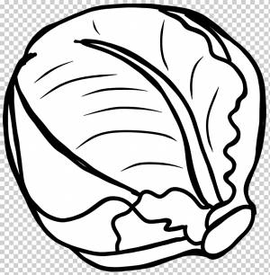 Красная капуста Овощная Черно-белая капуста, белый, лицо, еда png