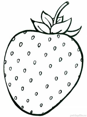 Раскраска Ягоды