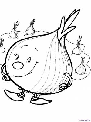 Раскраска лук