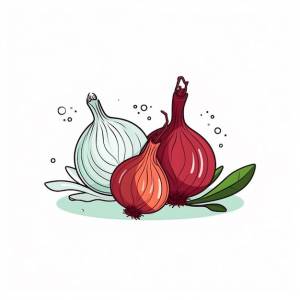 Рисунок лука со словом лук на нем