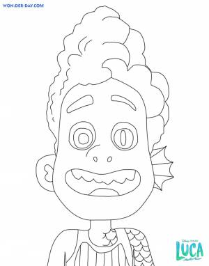 Раскраски Лука из мультика