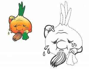 Раскраска Лук