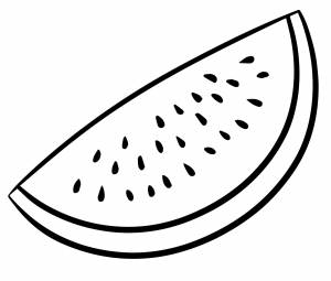 Арбуз с косточками