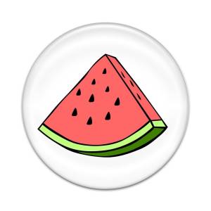 Арбуз для срисовки