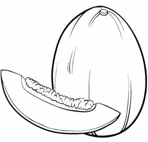 Идеи для срисовки дыня