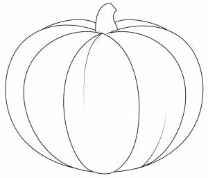 Раскраска Тыква