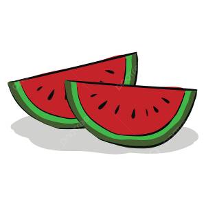 ломтик арбуза иллюстрации вектор на белом фоне PNG , вектор, пример, арбуз PNG картинки и пнг рисунок для й загрузки