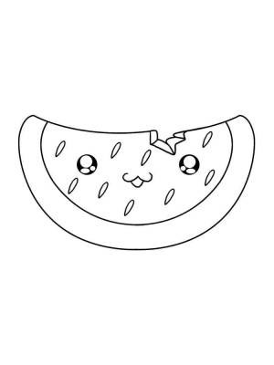 Раскраска Арбуз