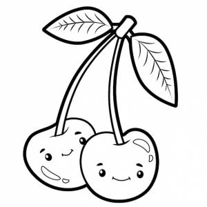 Книжка-раскраска  страница для детей