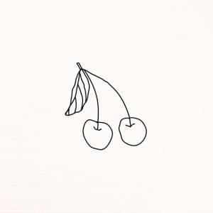 Вишня рисунок