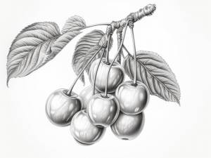 рисунок вишни PNG и картинки пнг