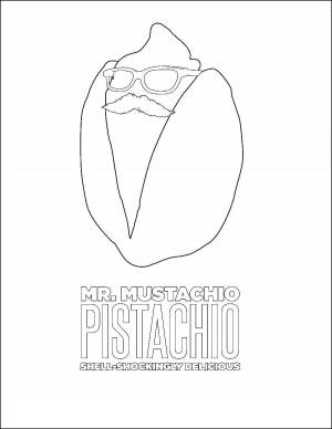 Раскраски Раскраска Орех орехи орехи